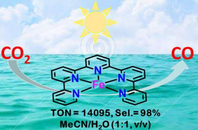 Highly Active and Robust Iron Quinquepyridine Complex for Photocatalytic CO2 Reduction in Aqueous Acetonitrile Solution