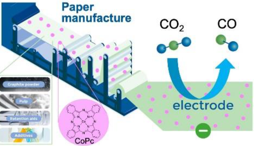 Electrocatalytic Functionalized Specialty Paper as Low Cost Porous Transport Layer Material in CO2-Electrolysis